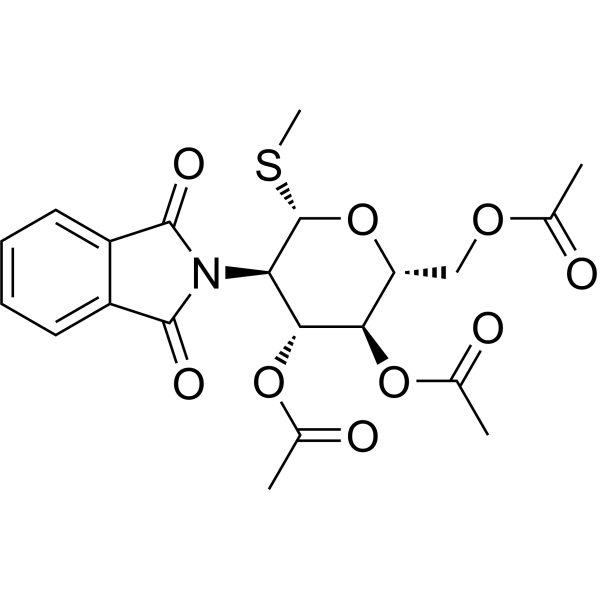 Methyl 3,4,6-tri-O-acetyl-2-deoxy-2-phthalimido-1-thio-β-D-glucopyranoside 79528-48-6